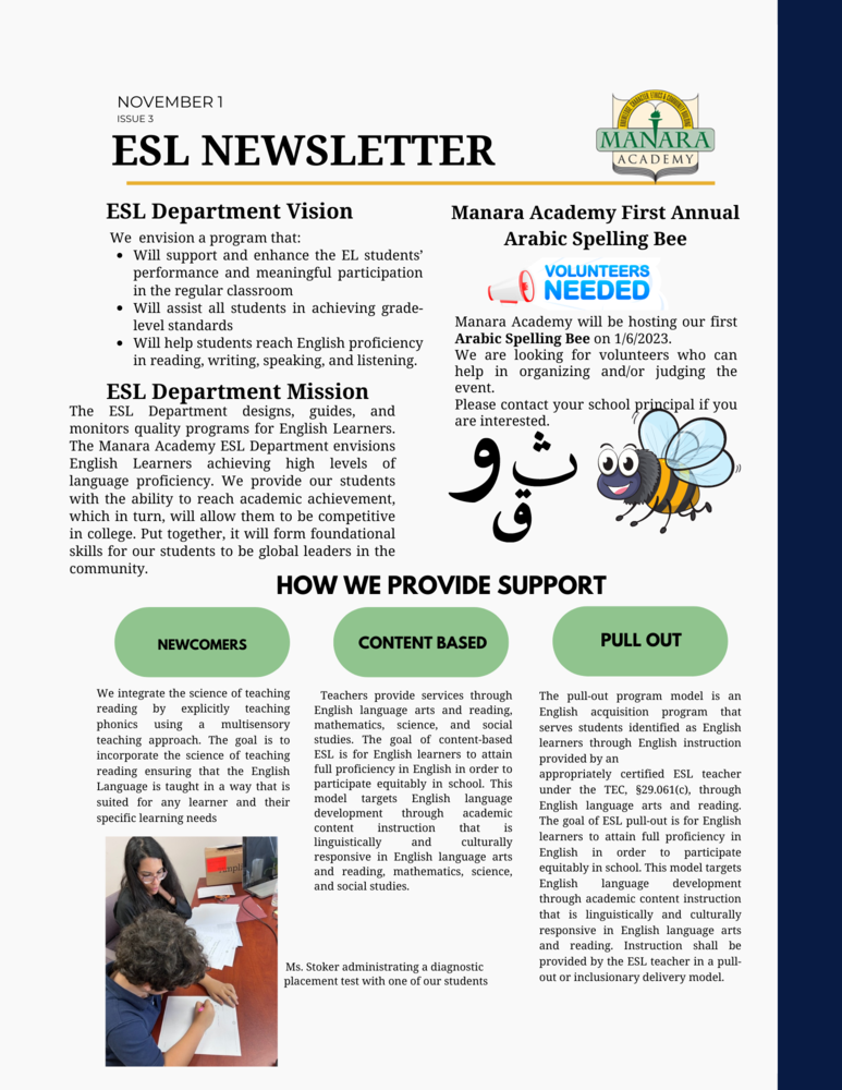ESL Newsletter 2
