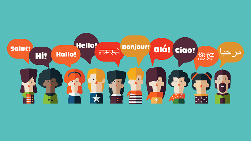 Hello in many languages