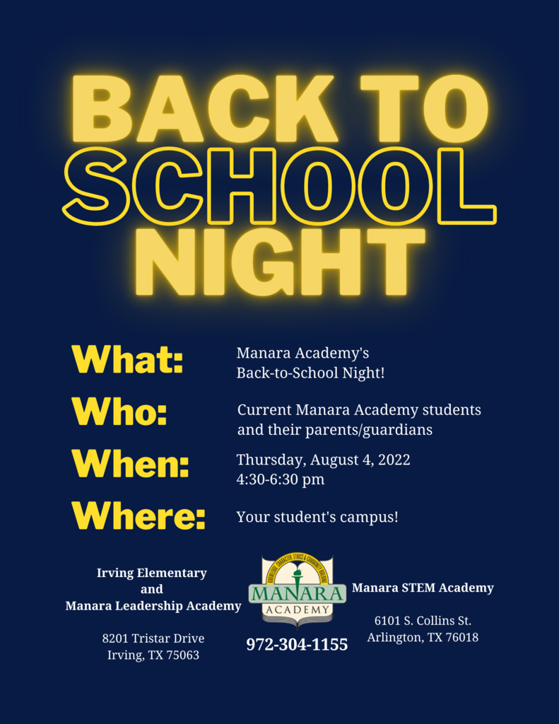 back-to-school night flyer