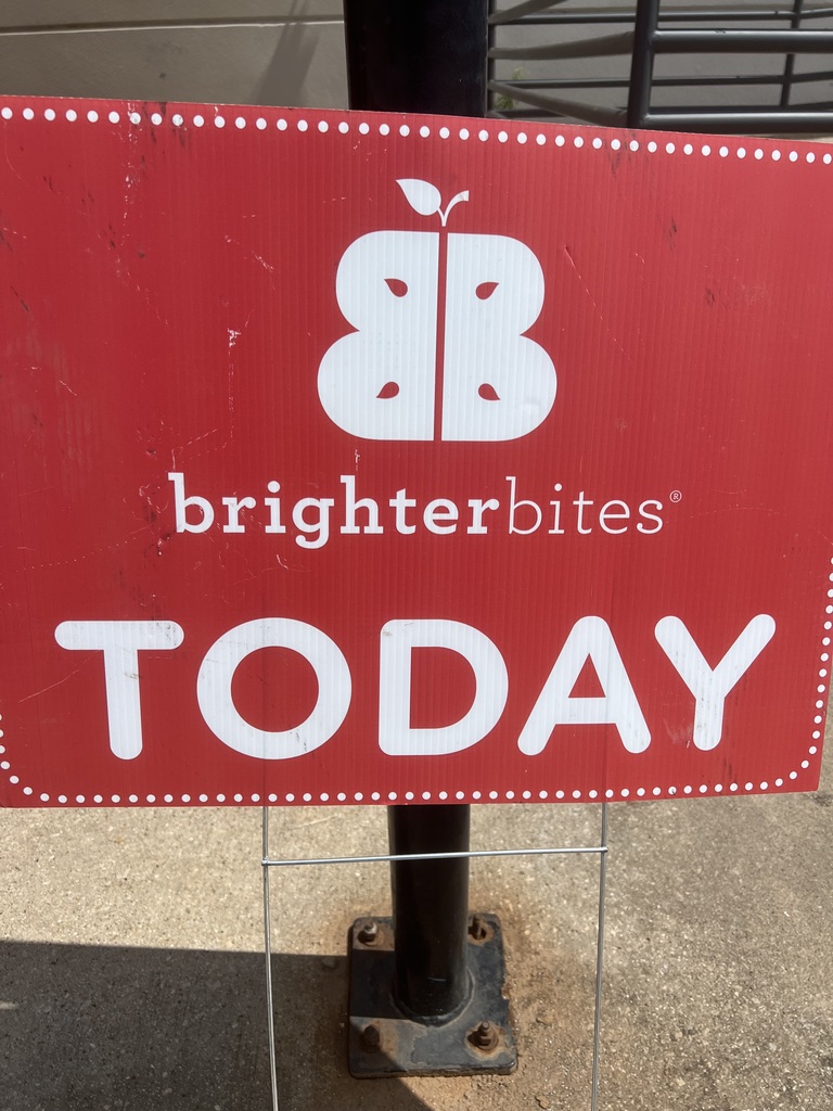 brighter bites today sign